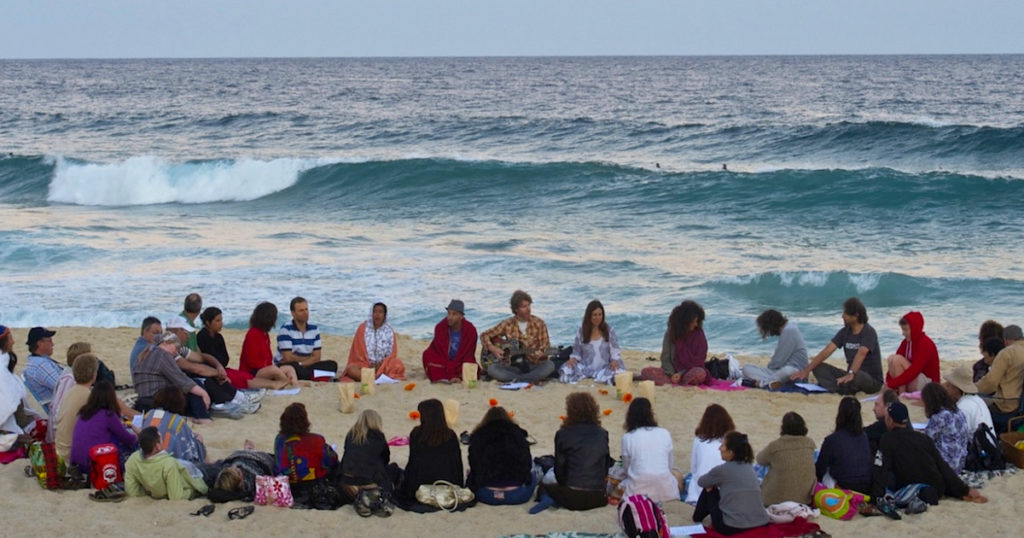 What is holistic therapy? beach image