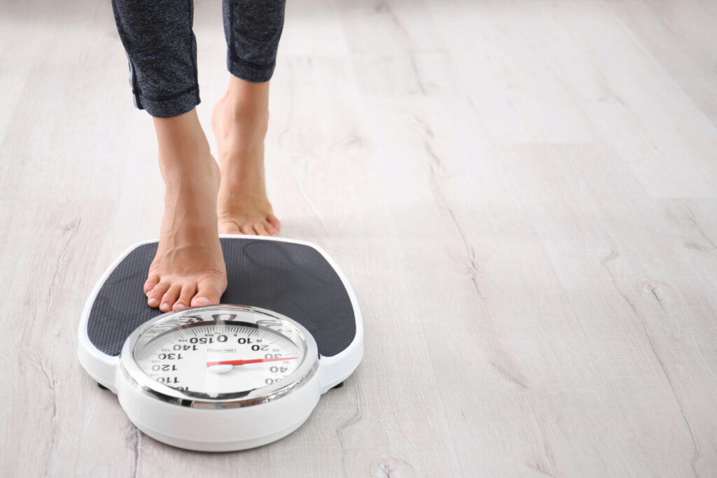 weight gain after sobriety